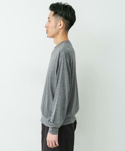 URBAN RESEARCH DOORS / アーバンリサーチ ドアーズ Tシャツ | marka　CREW NECK LONG-SLEEVE T-SHIRTS | 詳細6