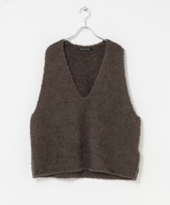 URBAN RESEARCH DOORS / アーバンリサーチ ドアーズ ニット・セーター | mizuiro ind　HAIRY YARN V NECK PULLOVER