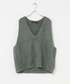 URBAN RESEARCH DOORS / アーバンリサーチ ドアーズ ニット・セーター | mizuiro ind　HAIRY YARN V NECK PULLOVER