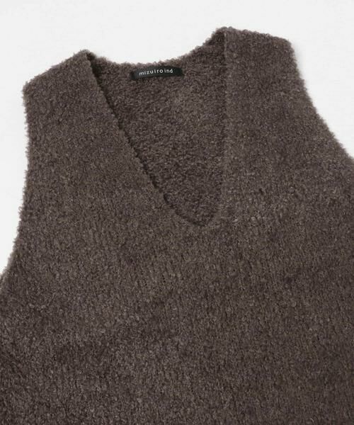 URBAN RESEARCH DOORS / アーバンリサーチ ドアーズ ニット・セーター | mizuiro ind　HAIRY YARN V NECK PULLOVER | 詳細2