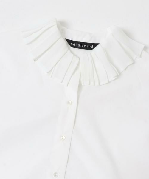 URBAN RESEARCH DOORS / アーバンリサーチ ドアーズ シャツ・ブラウス | mizuiro ind　PLEATS COLLAR SHIRTS | 詳細2