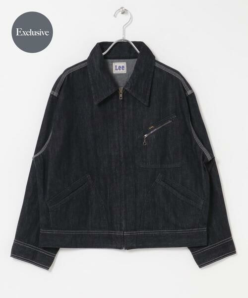 URBAN RESEARCH DOORS / アーバンリサーチ ドアーズ Gジャン・デニムジャケット | 『別注』Lee×DOORS　ZIPUP SHIRTS JACKET（ワンウォッシュ）