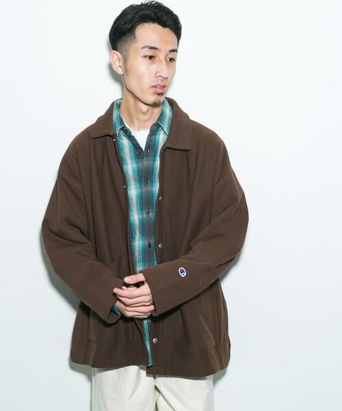URBAN RESEARCH DOORS / アーバンリサーチ ドアーズ その他アウター | 『別注』Champion×DOORS SWEAT COVERALL JACKET | 詳細4