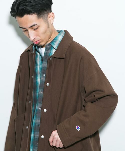 URBAN RESEARCH DOORS / アーバンリサーチ ドアーズ その他アウター | 『別注』Champion×DOORS SWEAT COVERALL JACKET | 詳細6