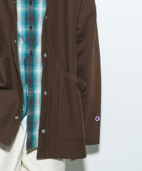 URBAN RESEARCH DOORS / アーバンリサーチ ドアーズ その他アウター | 『別注』Champion×DOORS SWEAT COVERALL JACKET | 詳細8