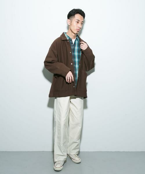 URBAN RESEARCH DOORS / アーバンリサーチ ドアーズ その他アウター | 『別注』Champion×DOORS SWEAT COVERALL JACKET | 詳細9