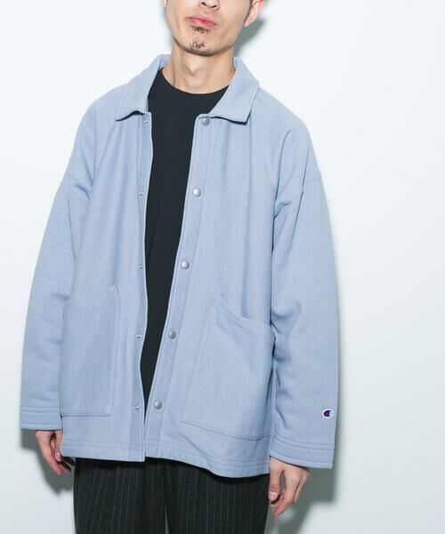 URBAN RESEARCH DOORS / アーバンリサーチ ドアーズ その他アウター | 『別注』Champion×DOORS SWEAT COVERALL JACKET | 詳細15