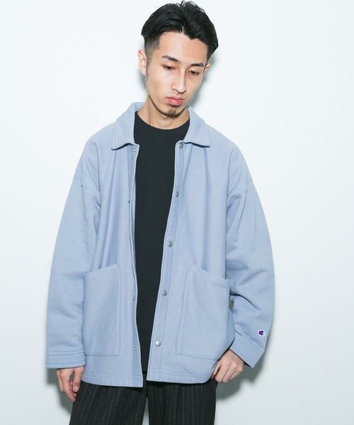 URBAN RESEARCH DOORS / アーバンリサーチ ドアーズ その他アウター | 『別注』Champion×DOORS SWEAT COVERALL JACKET | 詳細16