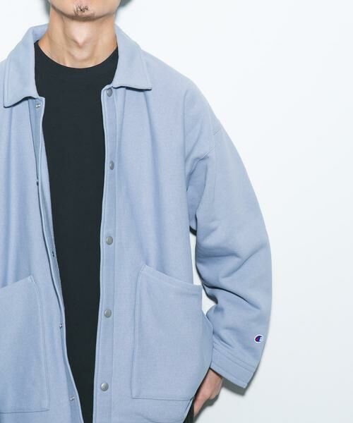 URBAN RESEARCH DOORS / アーバンリサーチ ドアーズ その他アウター | 『別注』Champion×DOORS SWEAT COVERALL JACKET | 詳細17