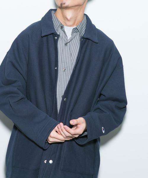 URBAN RESEARCH DOORS / アーバンリサーチ ドアーズ その他アウター | 『別注』Champion×DOORS SWEAT COVERALL JACKET | 詳細27