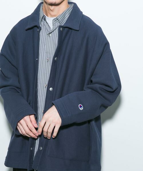 URBAN RESEARCH DOORS / アーバンリサーチ ドアーズ その他アウター | 『別注』Champion×DOORS SWEAT COVERALL JACKET | 詳細28