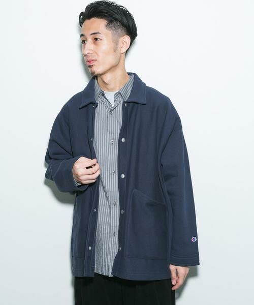 URBAN RESEARCH DOORS / アーバンリサーチ ドアーズ その他アウター | 『別注』Champion×DOORS SWEAT COVERALL JACKET | 詳細30
