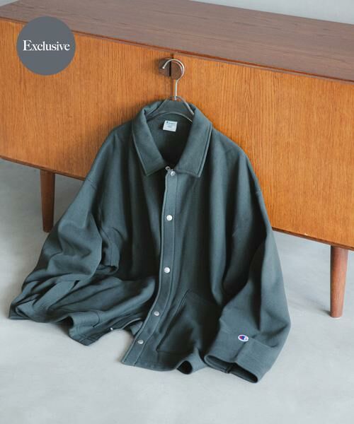 URBAN RESEARCH DOORS / アーバンリサーチ ドアーズ その他アウター | 『別注』Champion×DOORS SWEAT COVERALL JACKET(スミクロ)