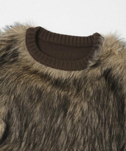 URBAN RESEARCH DOORS / アーバンリサーチ ドアーズ ベスト | LAYAS　FUR VEST | 詳細2