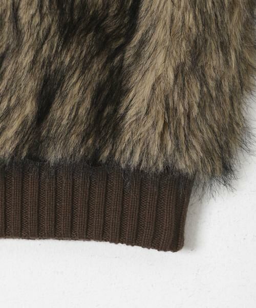 URBAN RESEARCH DOORS / アーバンリサーチ ドアーズ ベスト | LAYAS　FUR VEST | 詳細3
