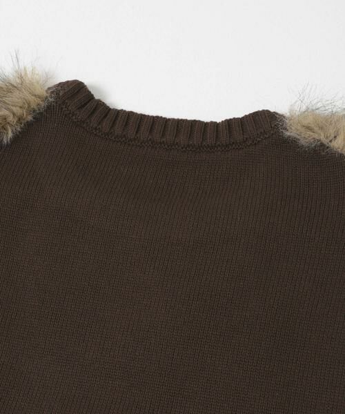 URBAN RESEARCH DOORS / アーバンリサーチ ドアーズ ベスト | LAYAS　FUR VEST | 詳細5