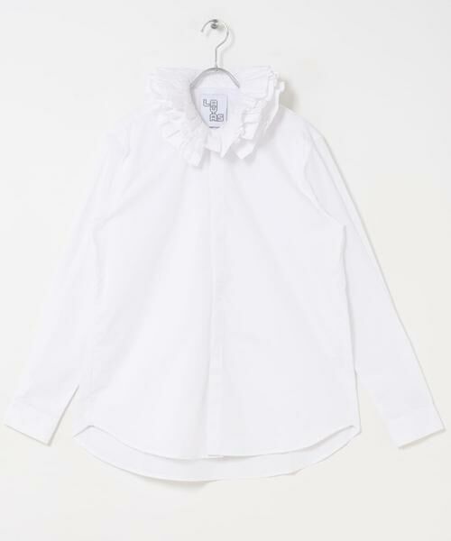 URBAN RESEARCH DOORS / アーバンリサーチ ドアーズ シャツ・ブラウス | LAYAS　RUFFLED SHIRTS（ホワイト）
