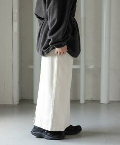 URBAN RESEARCH DOORS / アーバンリサーチ ドアーズ ロング・マキシ丈スカート | FORK&SPOON　コンビウエストストレートスカート