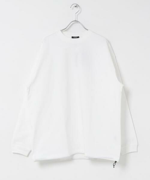 URBAN RESEARCH DOORS / アーバンリサーチ ドアーズ Tシャツ | URD Drawstring Long-Sleeve T-shirts | 詳細3