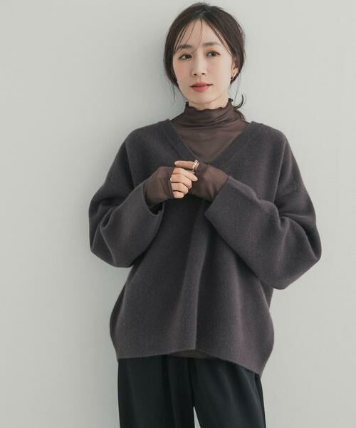 URBAN RESEARCH DOORS / アーバンリサーチ ドアーズ Tシャツ | ハイネックチュールインナー | 詳細2