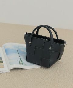 URBAN RESEARCH DOORS / アーバンリサーチ ドアーズ ハンドバッグ | 編み込み2WAYバッグ