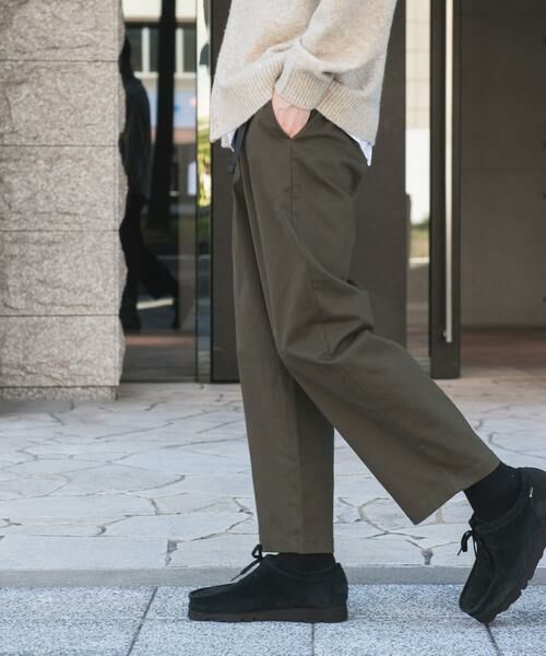 URBAN RESEARCH DOORS / アーバンリサーチ ドアーズ その他パンツ | 『WEB限定』ウェビングベルトチノパンツ | 詳細4