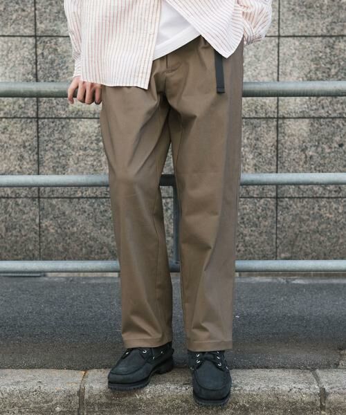URBAN RESEARCH DOORS / アーバンリサーチ ドアーズ その他パンツ | 『WEB限定』ウェビングベルトチノパンツ | 詳細13