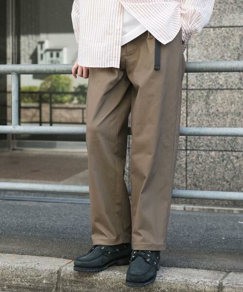 URBAN RESEARCH DOORS / アーバンリサーチ ドアーズ その他パンツ | 『WEB限定』ウェビングベルトチノパンツ | 詳細14