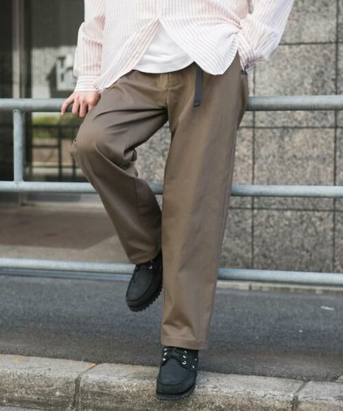 URBAN RESEARCH DOORS / アーバンリサーチ ドアーズ その他パンツ | 『WEB限定』ウェビングベルトチノパンツ | 詳細15