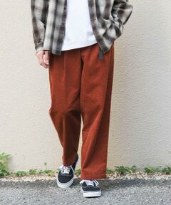 URBAN RESEARCH DOORS / アーバンリサーチ ドアーズ その他パンツ | 『WEB限定』ウェビングベルトコーデュロイトラウザー