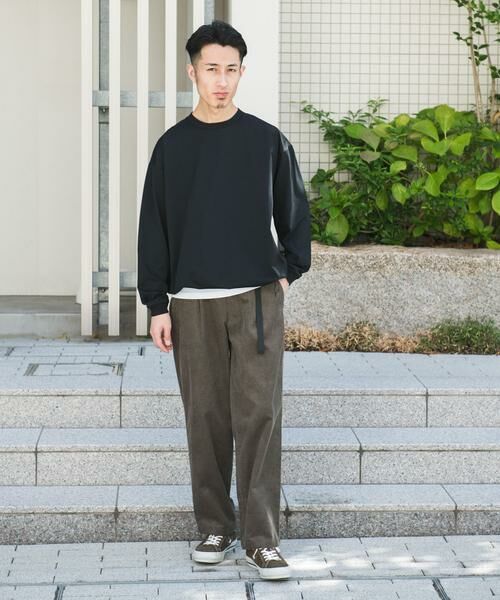 URBAN RESEARCH DOORS / アーバンリサーチ ドアーズ その他パンツ | 『WEB限定』ウェビングベルトコーデュロイトラウザー | 詳細15