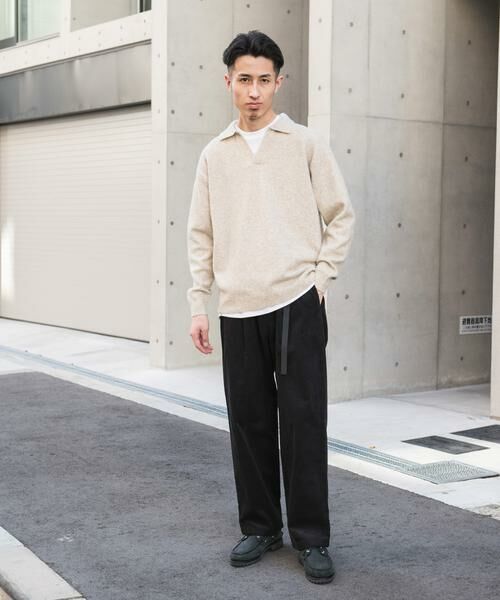 URBAN RESEARCH DOORS / アーバンリサーチ ドアーズ その他パンツ | 『WEB限定』ウェビングベルトコーデュロイトラウザー | 詳細27
