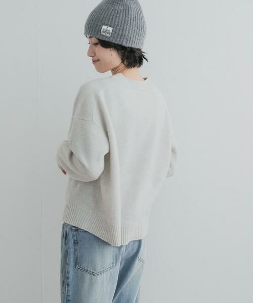 URBAN RESEARCH DOORS / アーバンリサーチ ドアーズ ニット・セーター | AQUAウールカシミヤVネックカーディガン | 詳細26