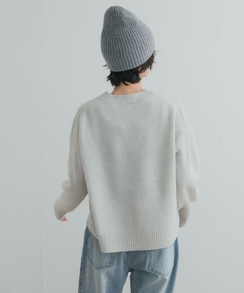 URBAN RESEARCH DOORS / アーバンリサーチ ドアーズ ニット・セーター | AQUAウールカシミヤVネックカーディガン | 詳細27