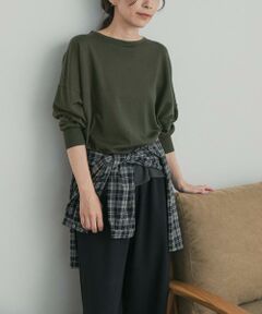 URBAN RESEARCH DOORS / アーバンリサーチ ドアーズ ニット・セーター | ウォッシャブルウールワイドプルオーバー