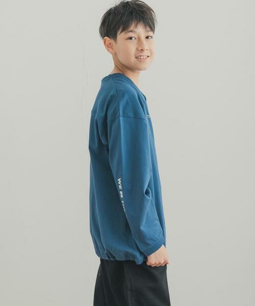 URBAN RESEARCH DOORS / アーバンリサーチ ドアーズ トップス | 『150サイズあり』『別注』Russell Athletic×DOORS　フットボールロングスリーブTシャツ(KIDS) | 詳細1