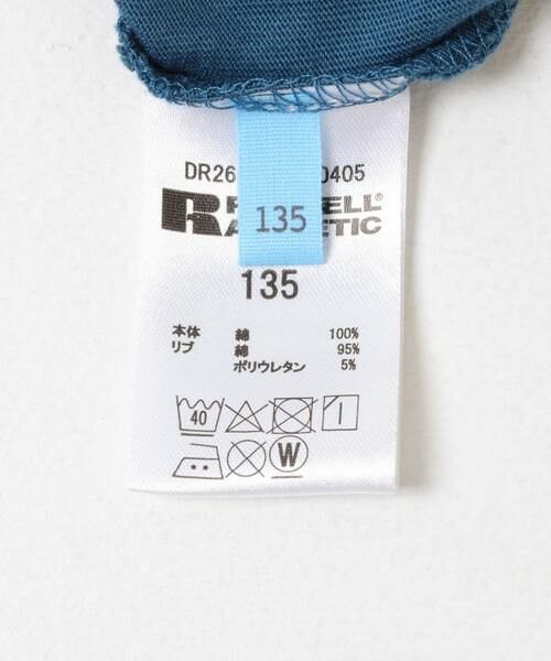 URBAN RESEARCH DOORS / アーバンリサーチ ドアーズ トップス | 『150サイズあり』『別注』Russell Athletic×DOORS　フットボールロングスリーブTシャツ(KIDS) | 詳細17