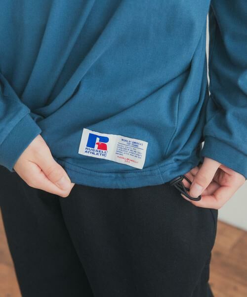 URBAN RESEARCH DOORS / アーバンリサーチ ドアーズ トップス | 『150サイズあり』『別注』Russell Athletic×DOORS　フットボールロングスリーブTシャツ(KIDS) | 詳細7