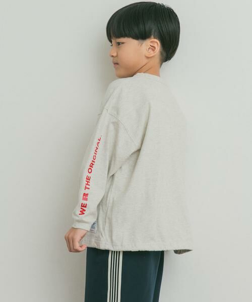 URBAN RESEARCH DOORS / アーバンリサーチ ドアーズ トップス | 『150サイズあり』『別注』Russell Athletic×DOORS　フットボールロングスリーブTシャツ(KIDS) | 詳細28