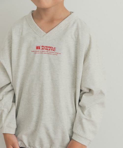 URBAN RESEARCH DOORS / アーバンリサーチ ドアーズ トップス | 『150サイズあり』『別注』Russell Athletic×DOORS　フットボールロングスリーブTシャツ(KIDS) | 詳細20