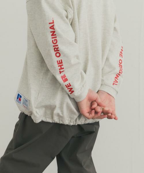 URBAN RESEARCH DOORS / アーバンリサーチ ドアーズ トップス | 『150サイズあり』『別注』Russell Athletic×DOORS　フットボールロングスリーブTシャツ(KIDS) | 詳細21