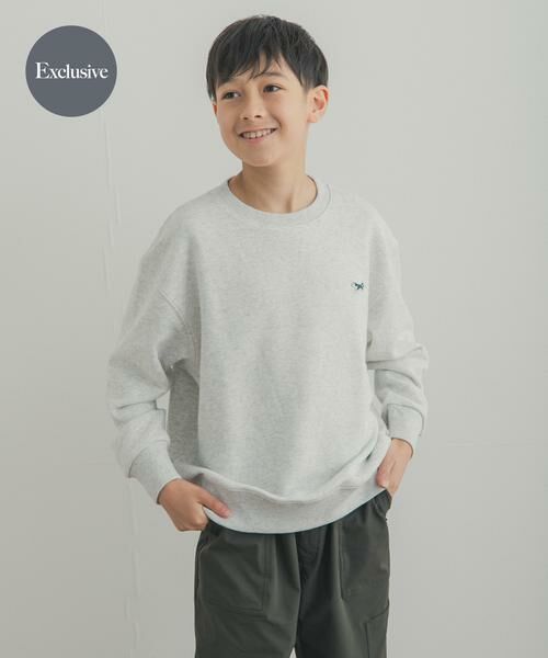 URBAN RESEARCH DOORS / アーバンリサーチ ドアーズ トップス | 『親子リンク/150サイズ』『別注』PENNEYS×DOORS　THE FOX 裏毛クルーネックスウェット(KIDS)（グレー系その他）