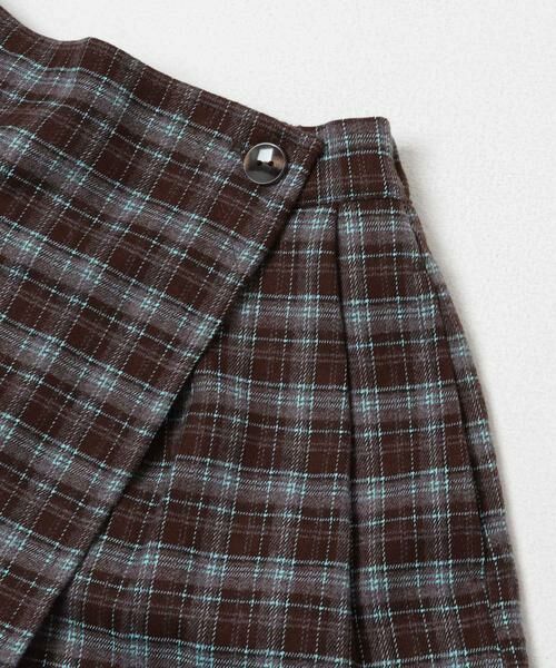 URBAN RESEARCH DOORS / アーバンリサーチ ドアーズ パンツ | 『150サイズあり』チェックラップキュロット(KIDS) | 詳細11