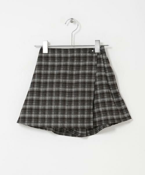 URBAN RESEARCH DOORS / アーバンリサーチ ドアーズ パンツ | 『150サイズあり』チェックラップキュロット(KIDS) | 詳細26