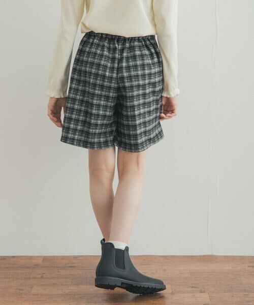 URBAN RESEARCH DOORS / アーバンリサーチ ドアーズ パンツ | 『150サイズあり』チェックラップキュロット(KIDS) | 詳細13