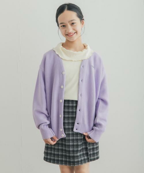URBAN RESEARCH DOORS / アーバンリサーチ ドアーズ パンツ | 『150サイズあり』チェックラップキュロット(KIDS) | 詳細15
