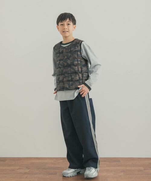 URBAN RESEARCH DOORS / アーバンリサーチ ドアーズ パンツ | 『150サイズ』サイドラインパンツ(KIDS) | 詳細14