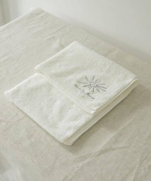 ＊＊URBAN RESEARCH DOORS / アーバンリサーチ ドアーズ タオル | LIVING PRODUCTS　Bath Towel white（オフホワイト）