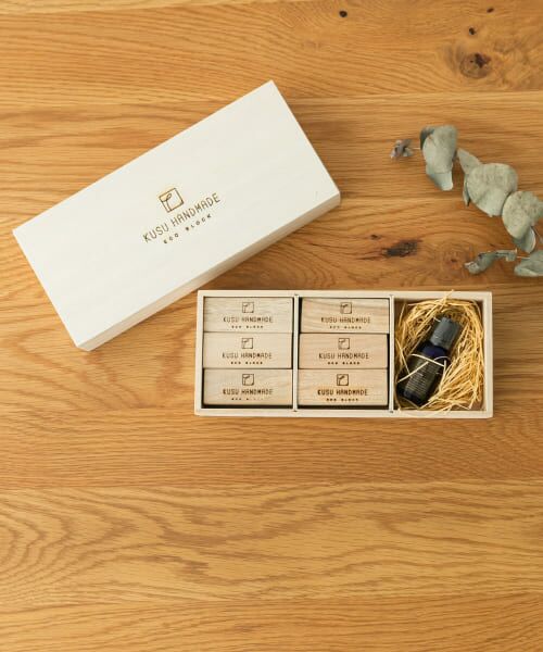 ＊＊URBAN RESEARCH DOORS / アーバンリサーチ ドアーズ ルームフレグランス・インセンス・アロマ | KUSU HANDMADE　エコブロック12個+カンフルオイル10ml（-）