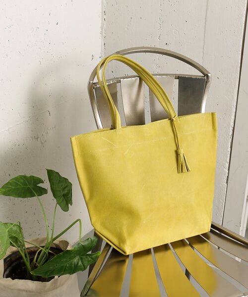 イエロー レザー キャンバス ハンドバッグ Woman イエロー レザー バッグ ミニ XBWAPAFL100QRIPZ3L12 | Tods